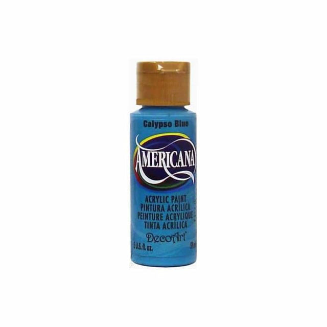 Americana Acrylic Paint 2oz - Calypso Blue - Opaque