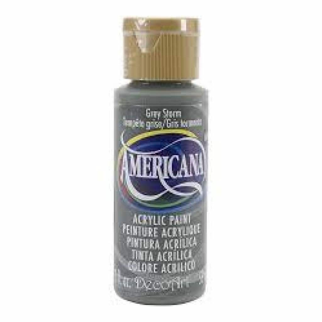 Americana Acrylic Paint 2oz - Grey Storm