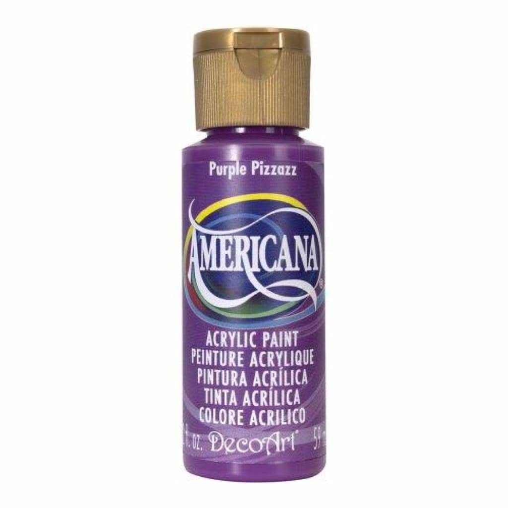 Americana Acrylic Paint 2oz - Purple Pizzazz - Opaque