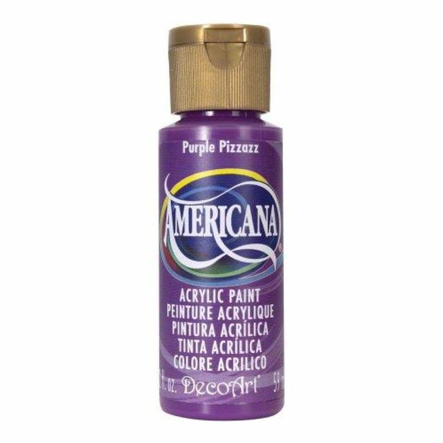 Americana Acrylic Paint 2oz - Purple Pizzazz - Opaque