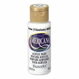 Americana Acrylic Paint 2oz - Snow White - Opaque