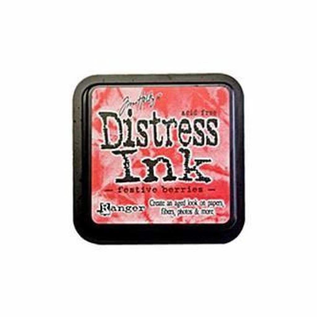 Tim Holtz Distress Ink Pads - Festive Berries
