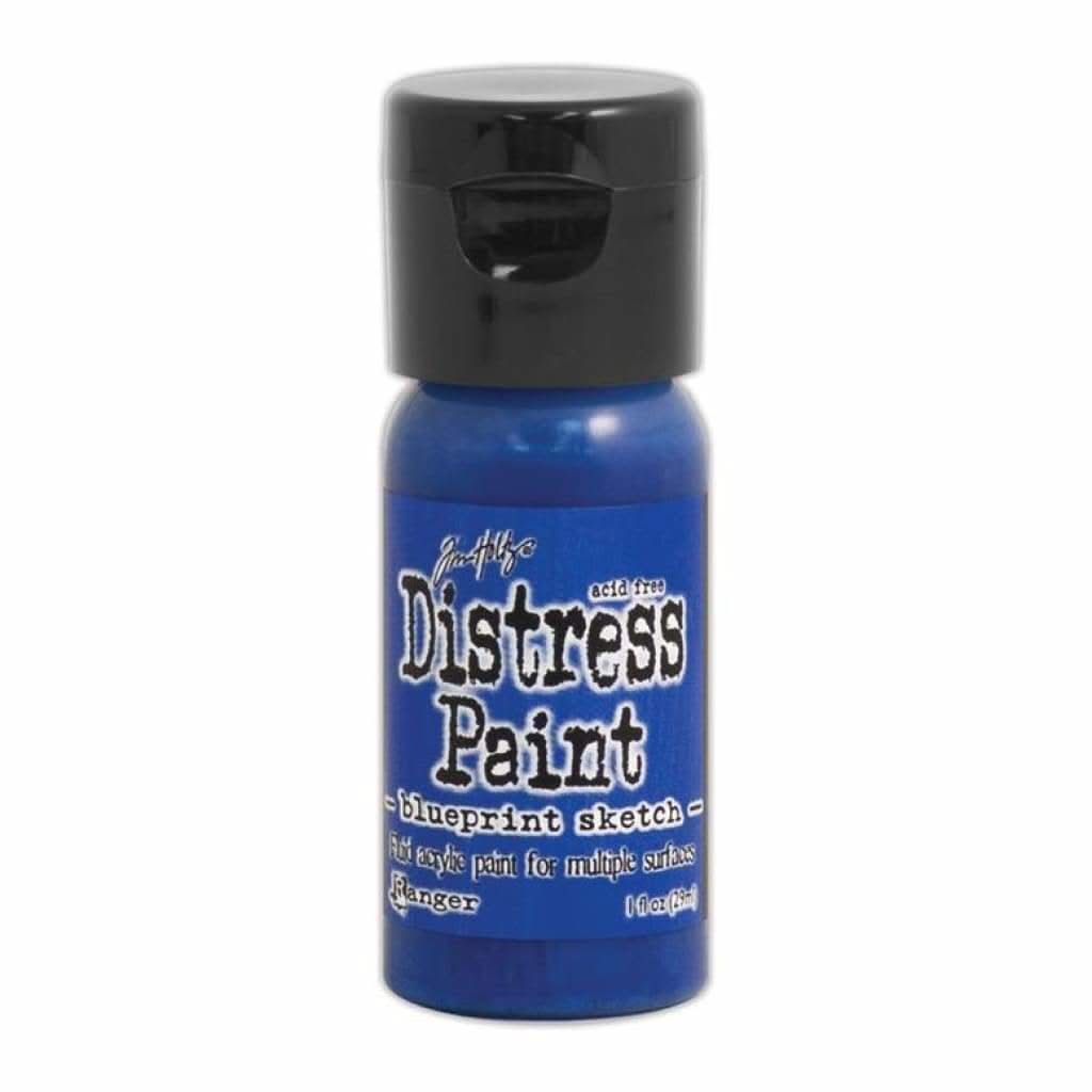 Tim Holtz Distress Paint - Flip Cap - Blueprint Sketch