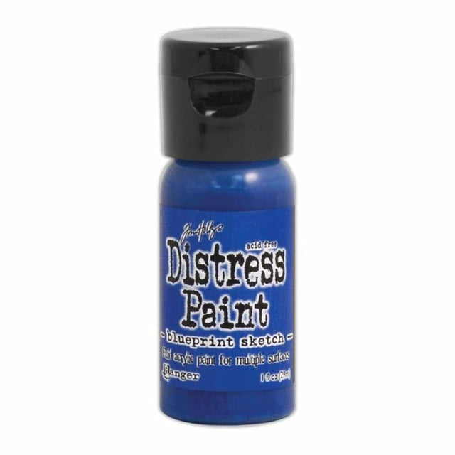 Tim Holtz Distress Paint - Flip Cap - Blueprint Sketch