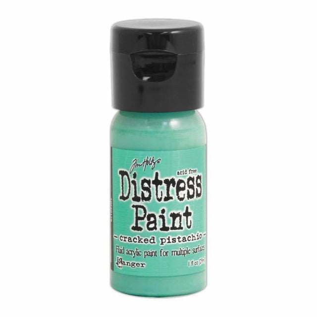 Tim Holtz Distress Paint - Flip Cap - Cracked Pistachio