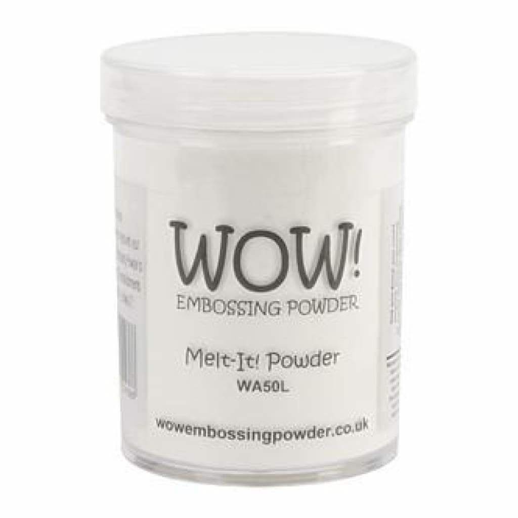 Wow! Embossing Powder Large Jar 160Ml Melt-It