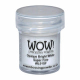 Wow  Embossing Powder - Super Fine - Bright White