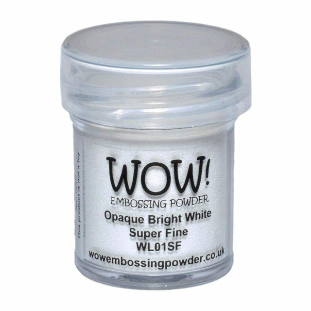 Wow  Embossing Powder - Super Fine - Bright White