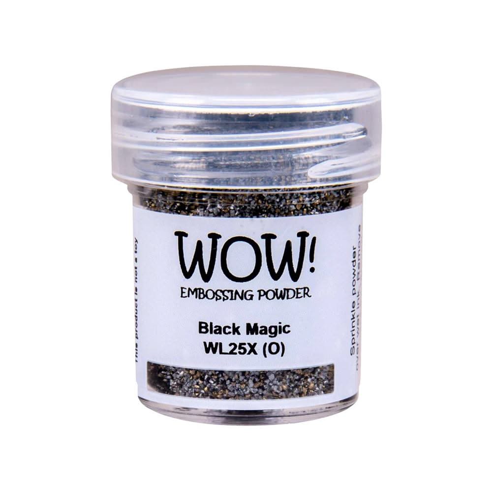 Wow  Embossing Powder - Black Magic